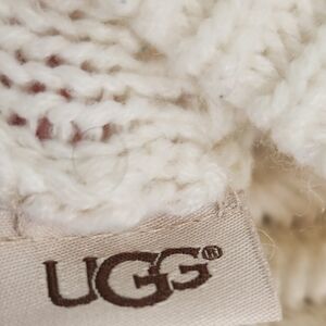 UGG Cream Knit Wool Hat